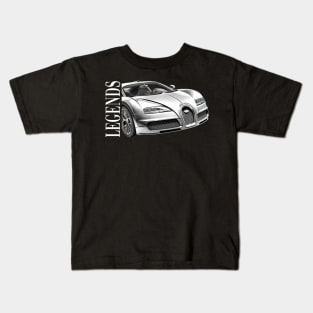 Bugatti Veyron (2005–2011) Vintage Car Awesome Kids T-Shirt